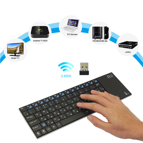 Genuine Wireless Keyboard With Touchpad