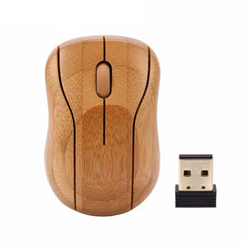 Handmade Bamboo Wireless Mouse